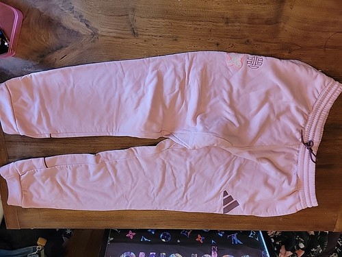 Adidas Mens Wonder Mauve James Harden Joggers Athletic Basketball Pants Size XL - Picture 5 of 12