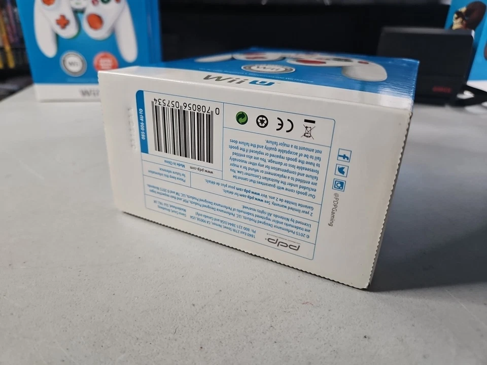 Wii U Wired Flight Pad Controller Mario Toad Edition Collectable Sealed New - Image 3 of 4