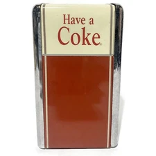 Coca Cola Coke Napkin Dispenser 7 Inches Tall Vintage 1992