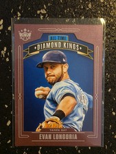 2020 Panini Diamond Kings - Evan Longoria #ATDK-27 Purple Border