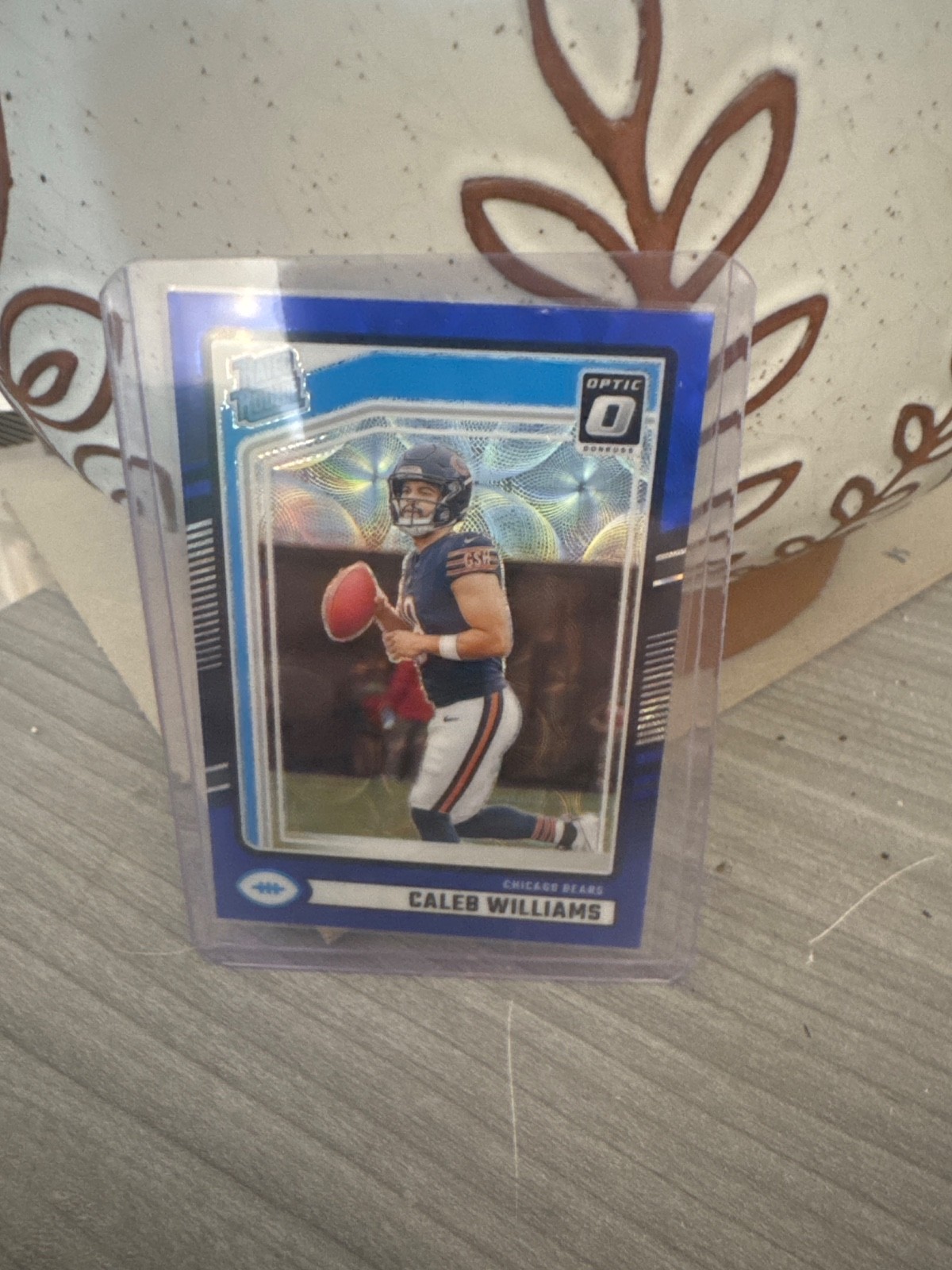 2024 Panini Donruss - Rated Rookie Caleb Williams #327 Optic Preview Blue Scope