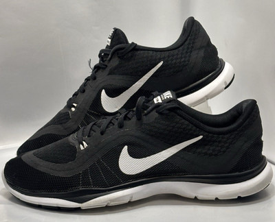 Nike Flex Trainer 6 Women's US Size 8.5 Black/White Shoe Sneakers 831757-001