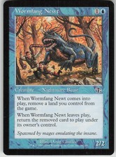 Magic the Gathering TCG Wormfang Newt C Judgment 59