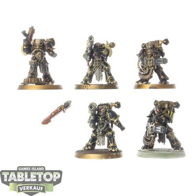 Chaos Space Marines - 5 x Havocs - bemalt