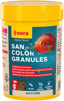 sera San Color Granules Nature 100Ml Granulat Farbfutter F. Zierfische Aquarium