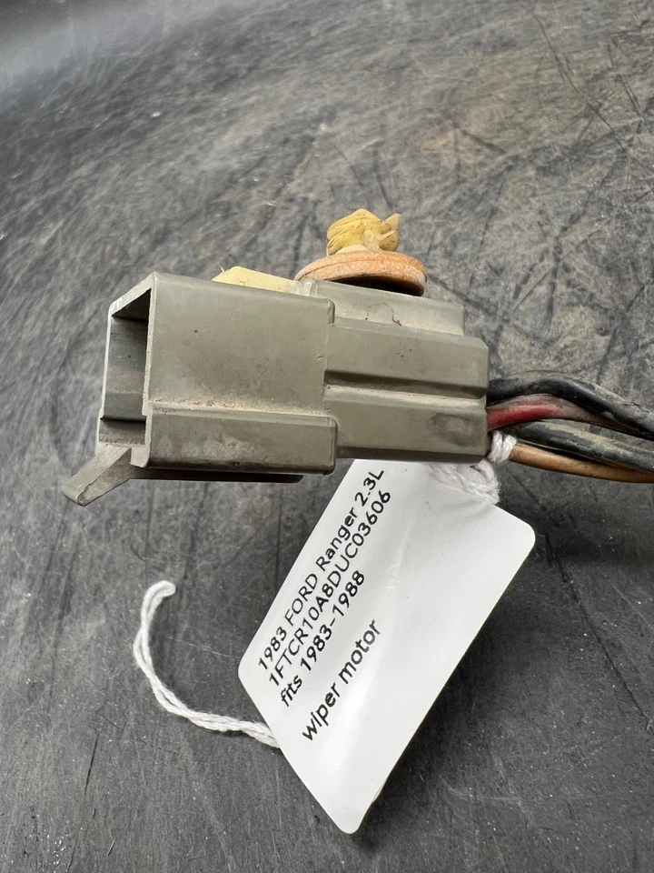 Ford Ranger 1983-1988 2,3 L OEM limpiaparabrisas motor coleta arnés de cableado Foto 3 de 4