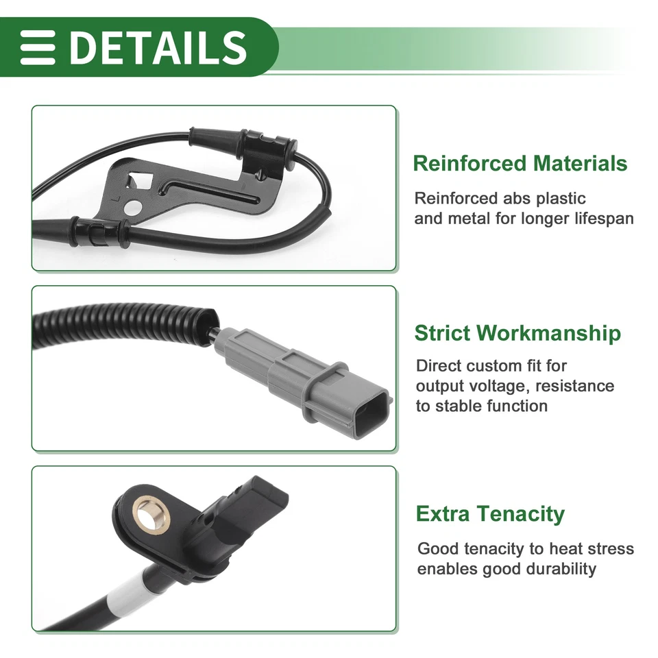 Capteur Vitesse Roue ABS No.58930K0100 pour Kia Soul 2020-2022 Avant Gauche - Image 3 of 4