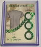 2025 Bob Gibson Leaf In The Game Used Emerald Heroes Of History Jersey #’d 1/2
