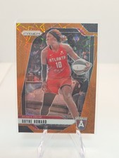 Rhyne Howard 2024 Panini Prizm WNBA #39 Orange Velocity Prizms Atlanta Dream