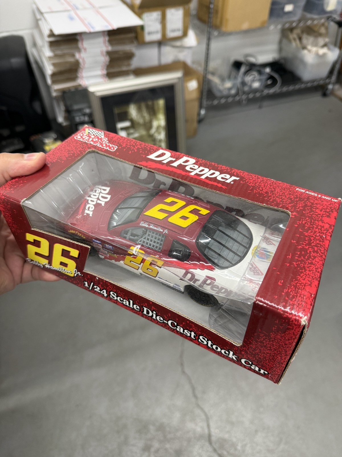 Bobby Hamilton Jr. #26 Dr Pepper Racing Champions 1/24 Diecast Stock Car NASCAR