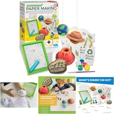 Paper Making Kit - Recycle & Create Paper - DIY Craft Stem Toys