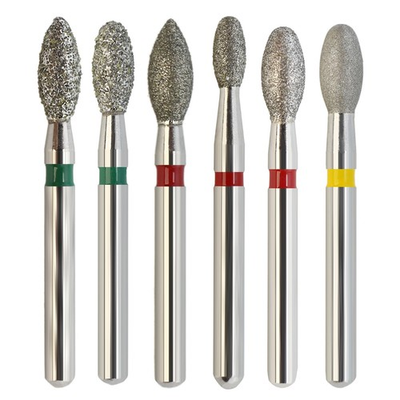 #ad Football Diamond Burs FG Friction Grip Dental Multi Use Green Red Yellow 368 379 $69.99