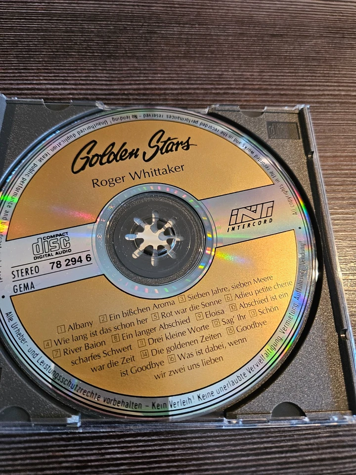 Golden Stars von Roger Whittaker  | CD |  Sehr guter Zustand - Bild 3 von 4