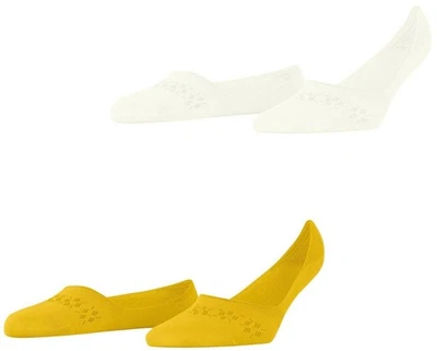 Burlington Aux femmes Everyday Plaine Coton Chaussettes - blanc - Photo 1/4