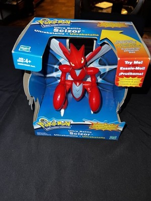 Hasbro Pokémon Johto Scizor Ultra Battle Action Figure w/ Electronic Sound (4+)