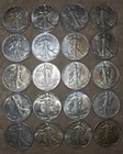 Walking Liberty Half Dollar Lot Of 20  90% silver ($10 face)