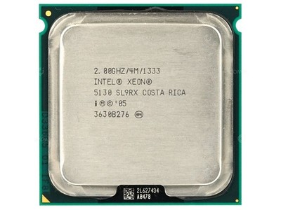 LOT OF 3 INTEL XEON 5130 2GHZ LGA771 DUAL-CORE DESKTOP CPU PROCESSORS SL9RX