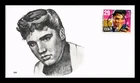 US COVER ELVIS PRESLEY ROCK & ROLL LEGENDS OF MUSIC FIRST DAY ISSUE