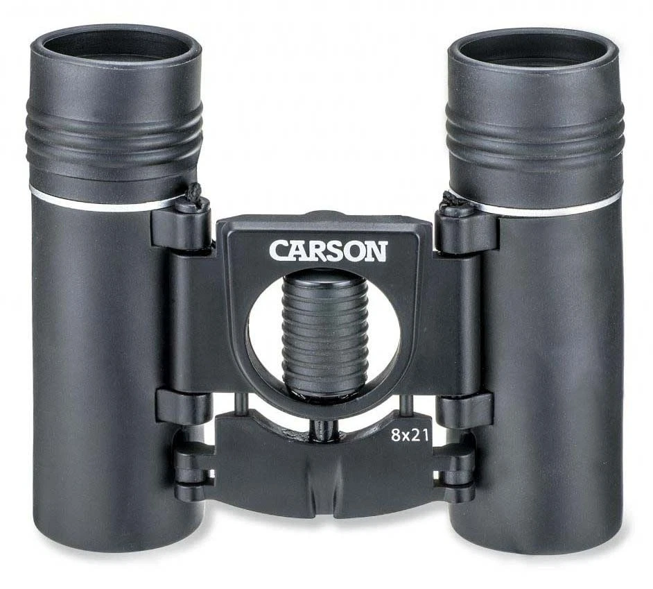 Carson Kinglet 8x21mm Binoculars, 9mm, Multicoated, Matte, Black, KB-821 - Image 4 of 4