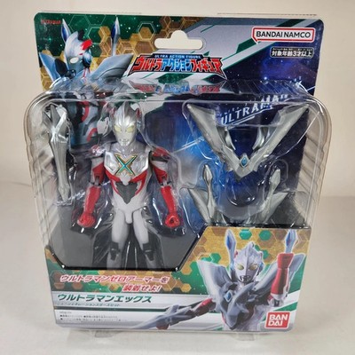 Bandai Ultraman X Ultra Action Figure New Generation Stars Zero Armor Set 2025