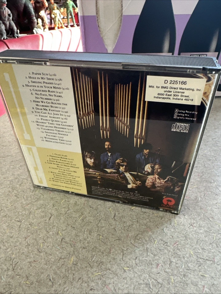 TRAFFIC Smiling Phases 2 CD Set 1991 Compilation Jazz Rock  Foto 2 de 4