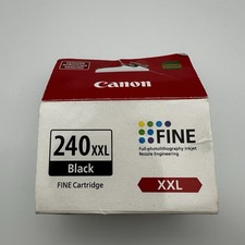 GENUINE Canon PG-240XXL Black Ink Cartridge for PIXMA MG3120 MG3520 Exp Unknown