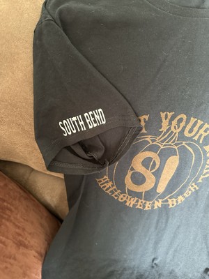 Hells Angels Supporter Ind. South Bend Red & White 81 T Shirt