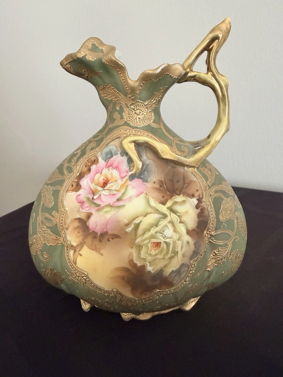 陶瓷古董原始1850-1899 年日本花瓶| eBay