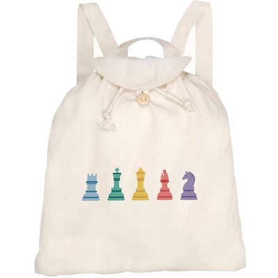Canvas-Rucksack / Rucksack ''Rainbow Chess Pieces'' (RK00032803)