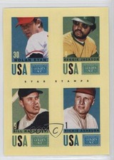 2014 Golden Age Star Stamps Nolan Ryan Reggie Jackson Bill Mazeroski #11 HOF 0f8