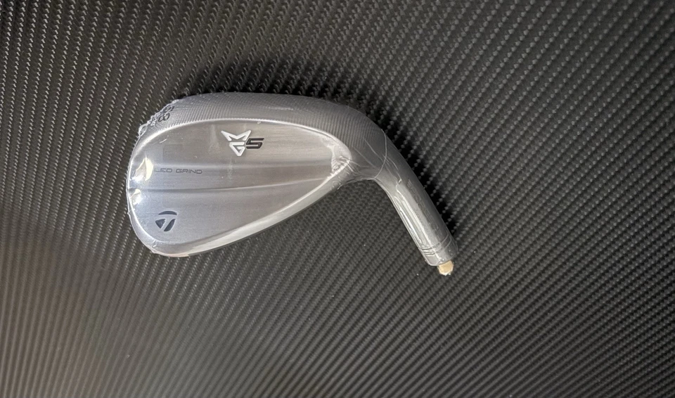 NEW TOUR ISSUE! TaylorMade MILLED GRIND 5 (MG5) 58° SB Wedge RAW- HEAD ONLY - Image 2 of 4