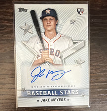 Topps 2022 Series 1 Baseball Stars Autographs Jake Meyers RC Auto BSA-JM
