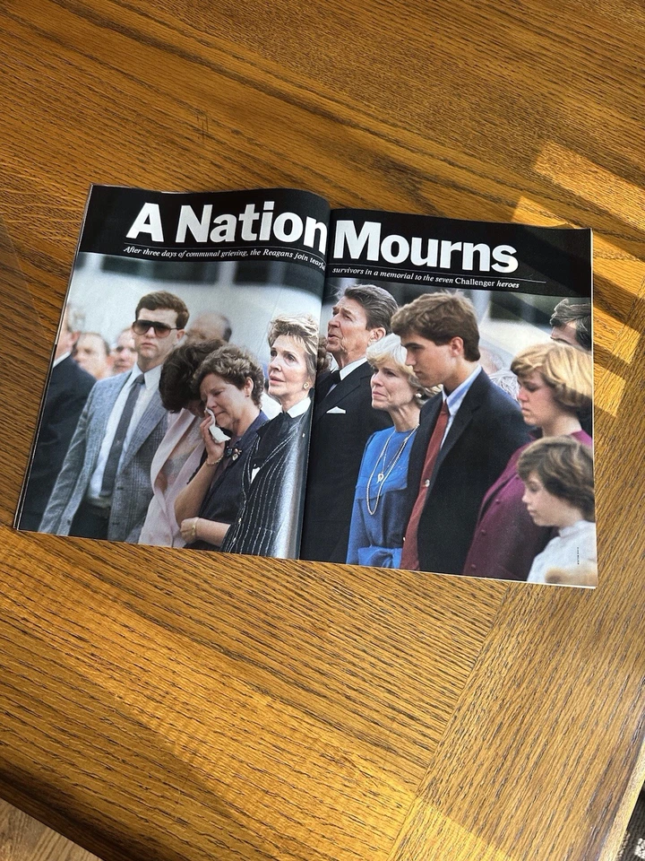 Time Magazine February 10, 1986 NASA Space Shuttle Challenger Disaster - Image 4 of 4