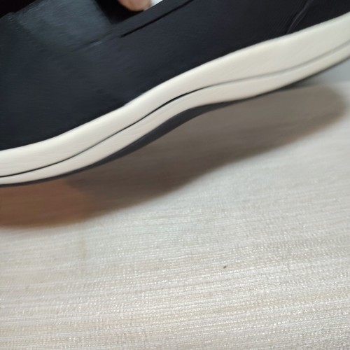 Lands' End Women’s Size 9 Black Canvas Slip-On Flats Comfort Casual Walking... - Picture 3 of 15