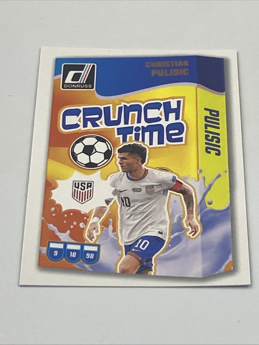 クリスチャン・プリシッチ Christian Pulisic Panini 2023 Panini National VIP Christian Pulisic Blue Cracked Ice
