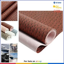 Faux Leather Fabric 54 Inch Wide Vermilion Ostrich Vinyl Upholstery Sewing