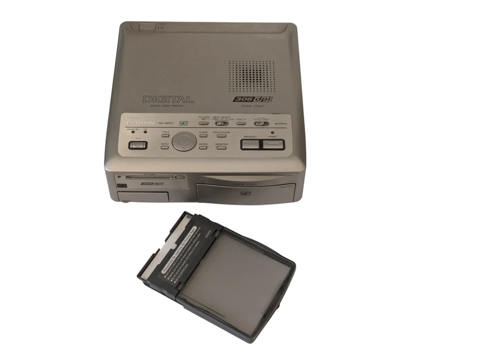 Panasonic NV-MPD7 Video Digital Printer Stampante Termica Fotografica A6 - Immagine 4 di 4