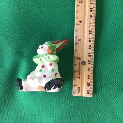 Stacking Clowns Vtg Anthropomorphic Salt & Pepper Shaker Pair Set - Picture 8 of 12