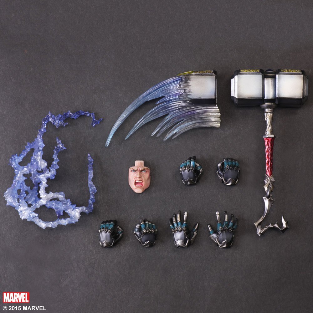 おまけ付属品有り AYN Thor Baseモデル ブラック 8+128GB Play Arts Kai Thor Action Figure Mighty Thor Marvel Universe