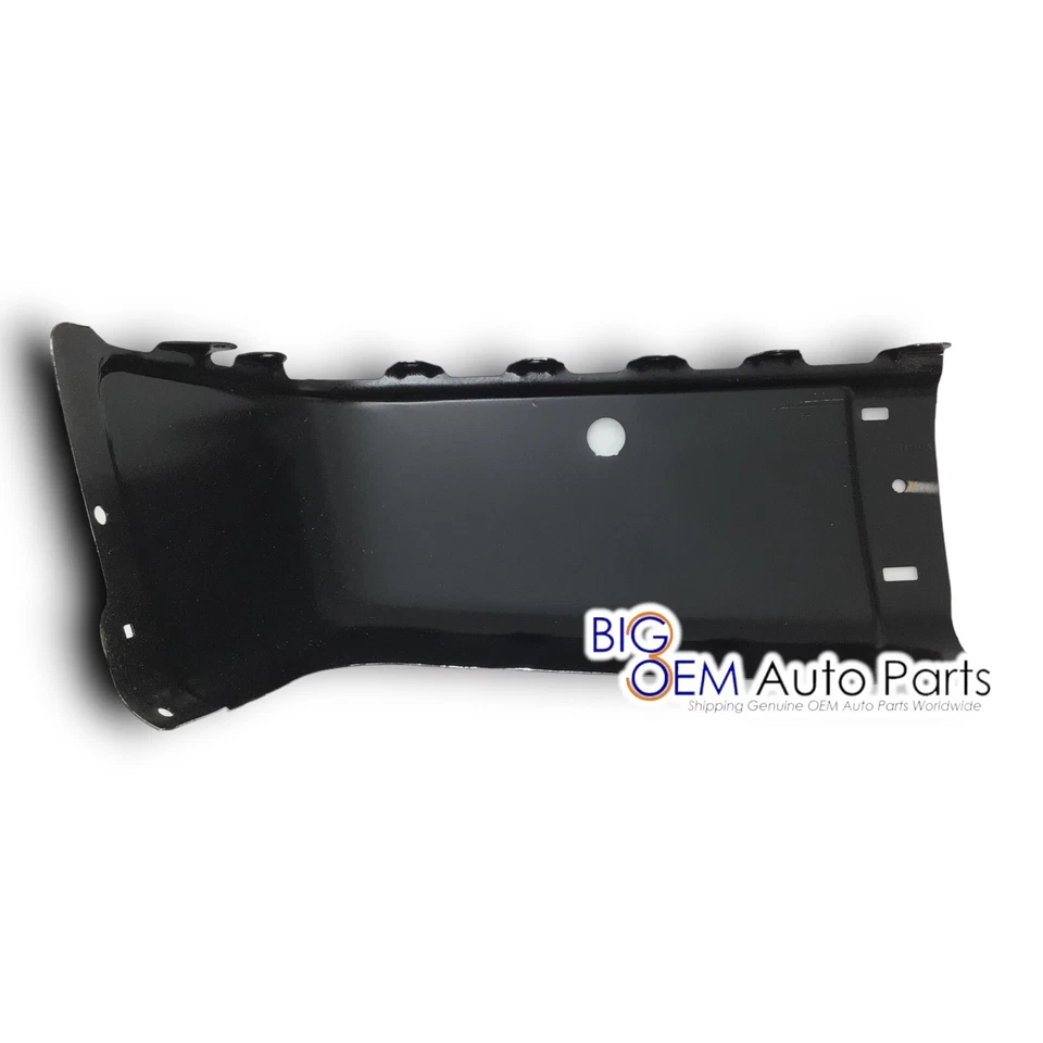 Parachoques trasero cromado GMC Sierra Chevrolet Silverado pasajero mitad 15284306 OEM Foto 2 de 4