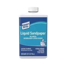 Klean Strip Liquid Sandpaper Water-Based Sander Deglosser 1 qt for Professional