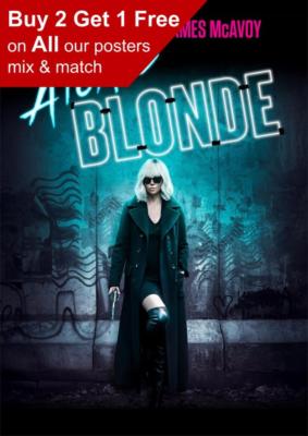 Atomic Blonde Poster A5 A4 A3 A2 A1