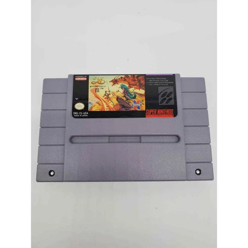 SNES - Ys III - Wanderers from Ys