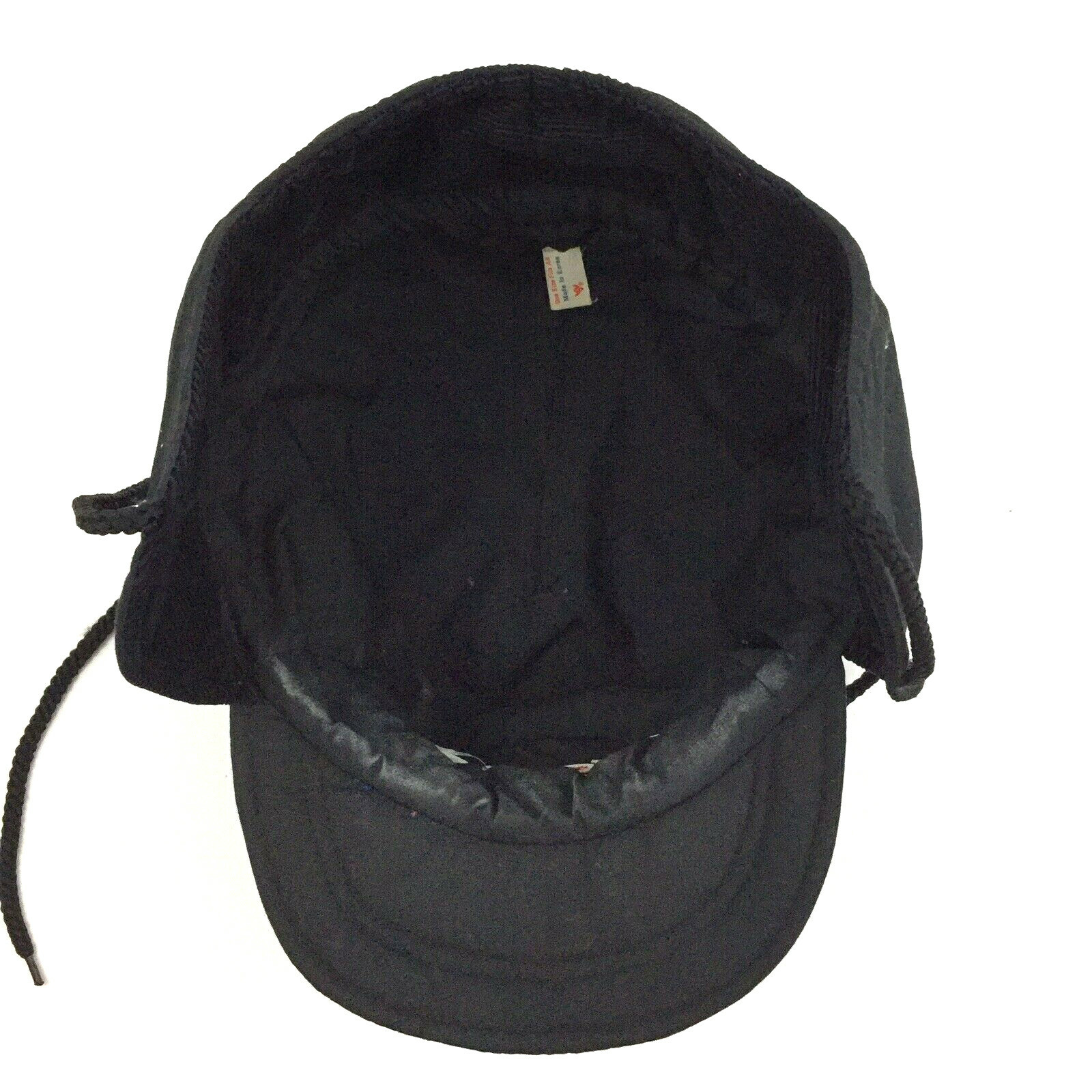 Vintage Sugar Mountain Ski Ear Flap Hat Resort Vacati… Gem