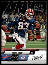 2022 Panini Prestige #18 Andre Reed Any Given Sunday