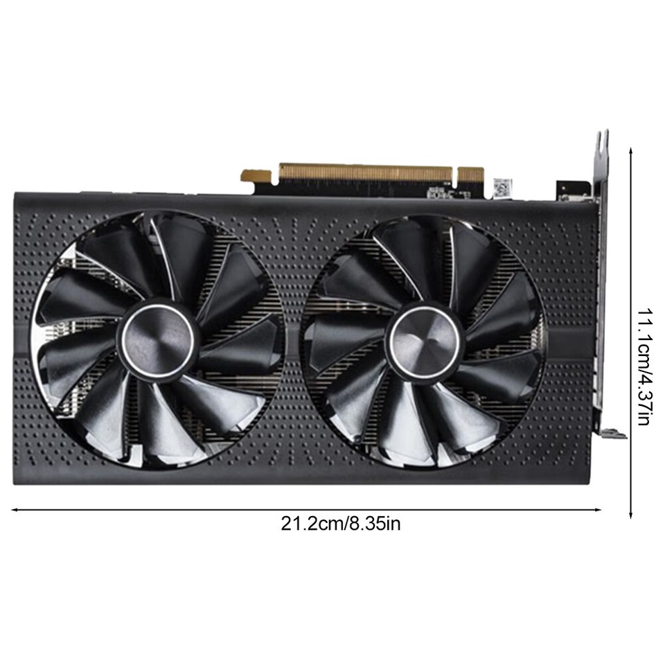 RX 580 8GB Graphics Card with Dual Fan Video Card GDDR5 256Bit for