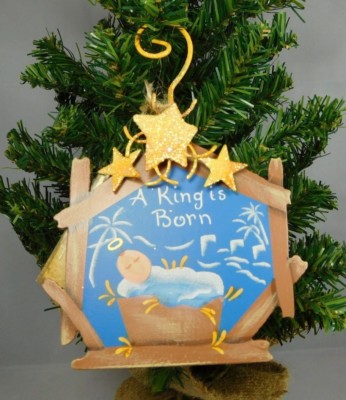 baby jesus ornament