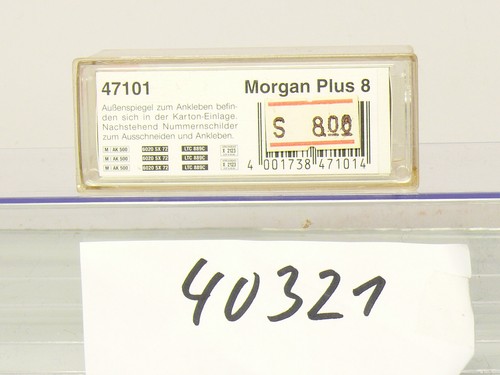 Busch 47101 Morgan Plus 8 descapotable cerrado - 1:87 / H0 embalaje original - Imagen 2 de 5