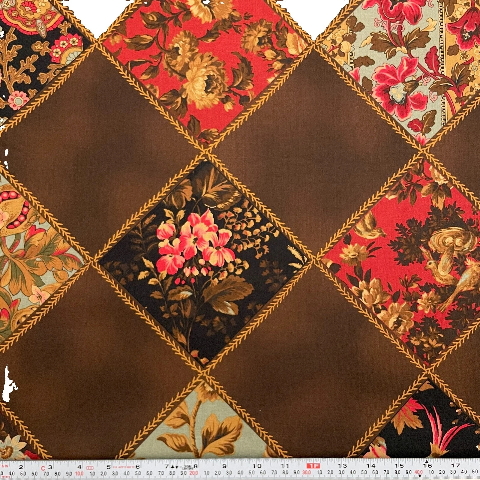 Cotton Brown Quilting Craft Fabrics