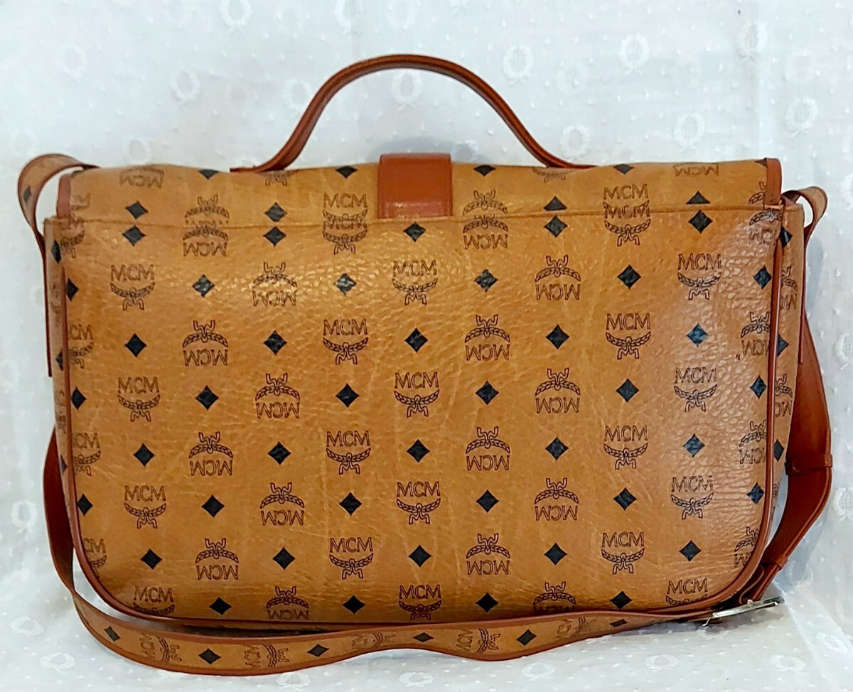 Vintage MCM Patricia shoulder handbag/briefcase. eBay